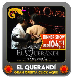 Show de Tango en Buenos Aires El Querandi mas informacin sobre entradas